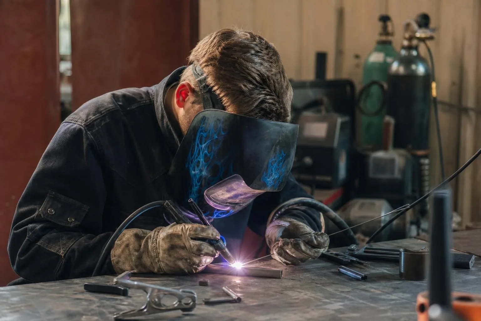 You already weld at home or on the job