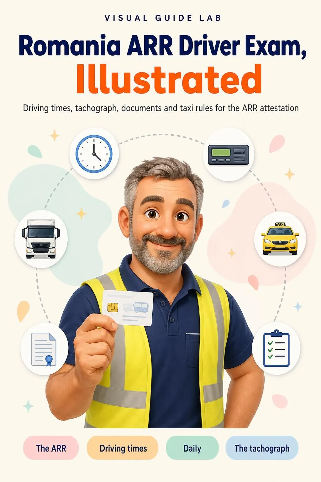 Romania ARR Driver Exam, Illustrated